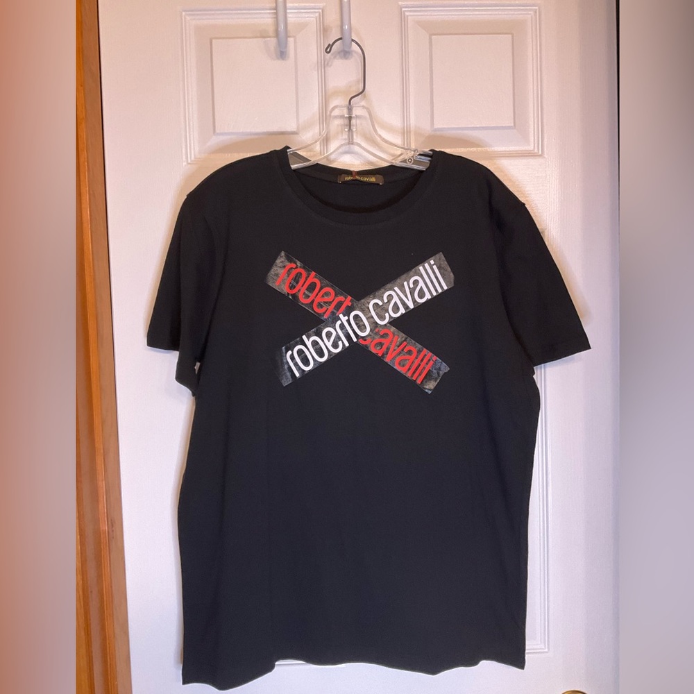 Roberto Cavali X logo Men’s T-Shirt